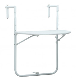 Table de balcon Blanc...