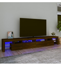 Meuble TV avec lumières LED...