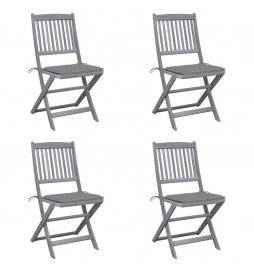 Chaises pliables...