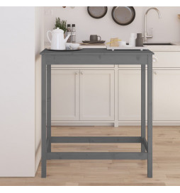 Table de bar Gris...