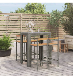 Ensemble de bar jardin 5...