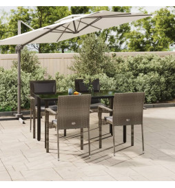 Mobilier à dîner de jardin...