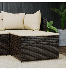 Repose-pied de jardin avec...