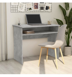 Bureau Gris béton 90x50x74...