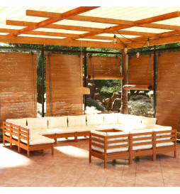 Salon de jardin 13 pcs avec...