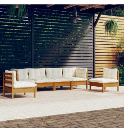 Salon de jardin 6 pcs avec...