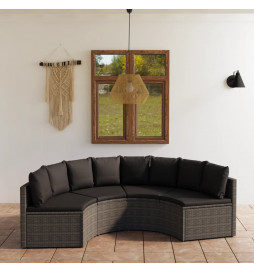 Salon de jardin 4 pcs avec...
