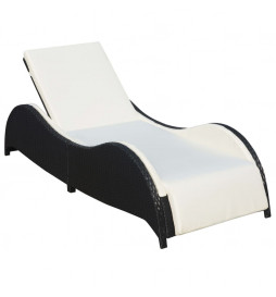 Chaise longue avec coussin...