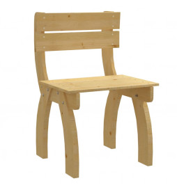 Chaise de jardin Bois de...