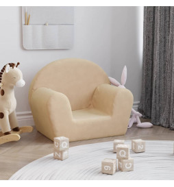 Canapé pour enfants Crème...