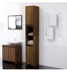 Armoire de bain Chêne...
