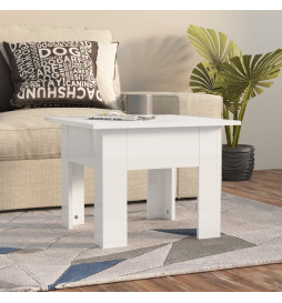 Table basse blanc brillant...