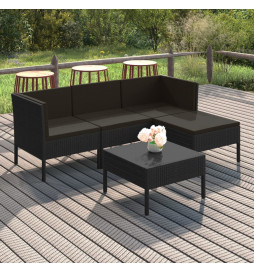 Salon de jardin 5 pcs avec...
