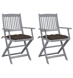 Chaises pliables...