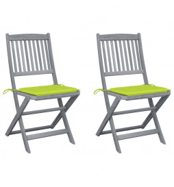 Chaises pliables...