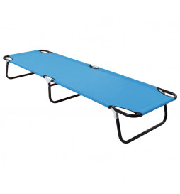 Chaise longue pliable Acier...