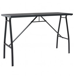 Table de bar de jardin Noir...