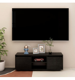 Meuble TV Noir 110x30x40 cm...