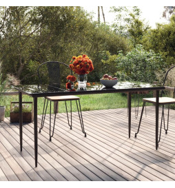 Table à dîner de jardin...