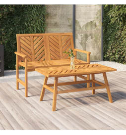 Banc de jardin 109 cm bois...
