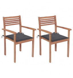 Chaises de jardin 2 pcs...