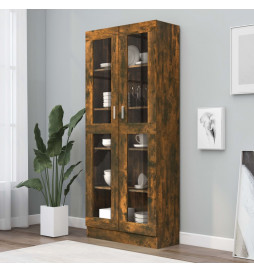 Armoire à vitrine Chêne...