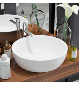 Lavabo ronde Céramique...