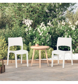 Chaises de jardin 2 pcs...