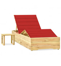 Chaise longue de jardin...