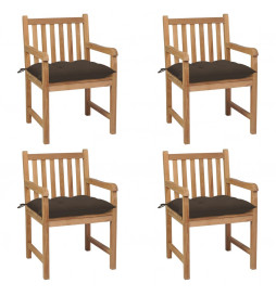 Chaises de jardin 4 pcs...