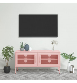 Meuble TV Rose 105x35x50 cm...