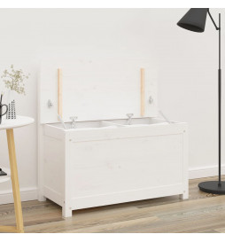 Banc Blanc 80x41x77 cm Bois...