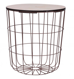 Table basse Cuivre Ø 39,5...
