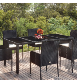 Table de jardin dessus en...