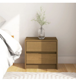 Table de chevet Marron miel...