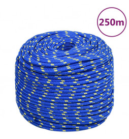 Corde de bateau Bleu 8 mm...