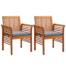 Chaises à dîner de jardin...