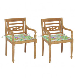 Chaises Batavia 2pcs avec...