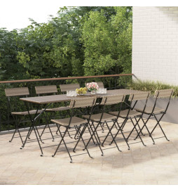 Chaises de bistrot pliantes...