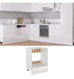 Armoire à four Blanc...