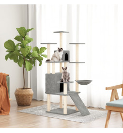 Arbre à chat avec griffoirs...