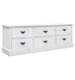 Meuble TV Blanc antique...