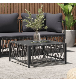 Table de jardin anthracite...