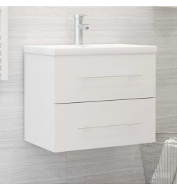 Armoire d'évier Blanc...