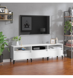 Meuble TV blanc 150x30x44,5...