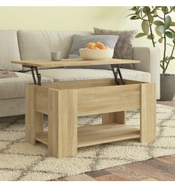 Table basse Chêne sonoma...