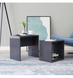 Ensemble de tables basses...