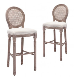 Tabourets de bar lot de 2...
