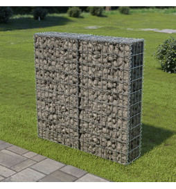 Mur à gabion avec...