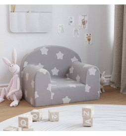 Canapé pour enfants Gris...